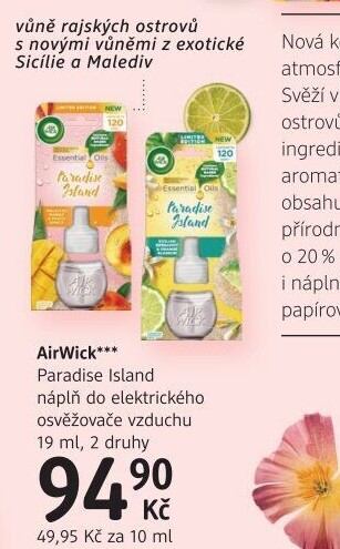 Osvěžovač vzduchu elektrický Air Wick - náplň