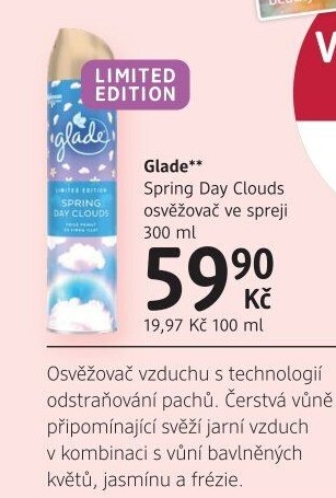 Osvěžovač vzduchu ve spreji Glade by Brise