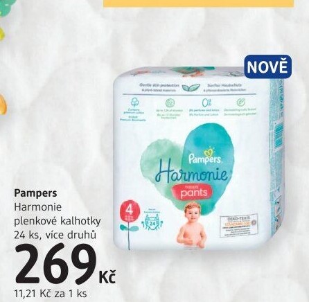 Pleny dětské Pampers Harmonie Pants