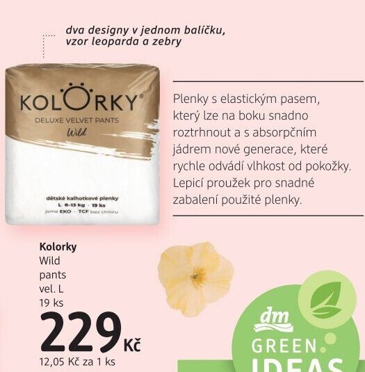 Pleny dětské Wild Kolorky Pants