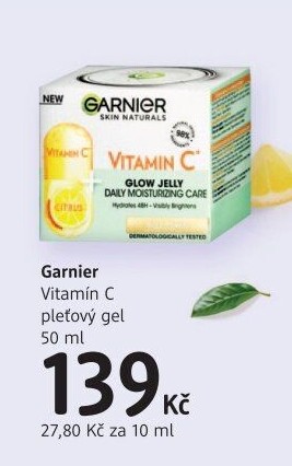 Pleťový gel Vitamín C Garnier