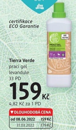 Prací gel Tierra Verde