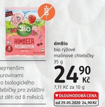 Rýžové chlebíčky dm Bio
