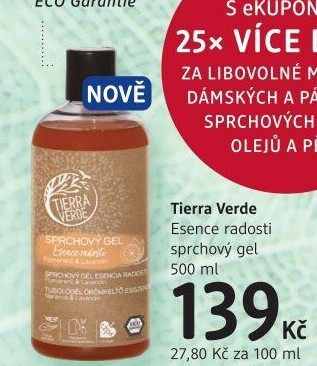 Sprchový gel Tierra Verde