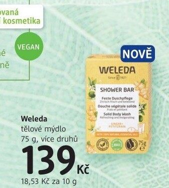 Tělové mýdlo Weleda