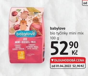 Tyčinky mini bio Babylove