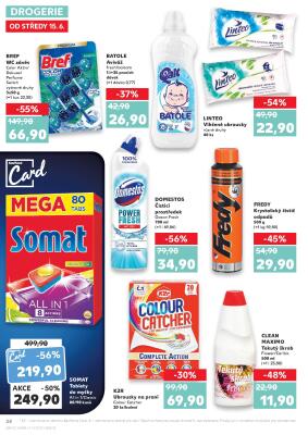 akční leták Kaufland 15.6.2022-21.6.2022