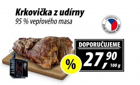 Krkovička z udírny