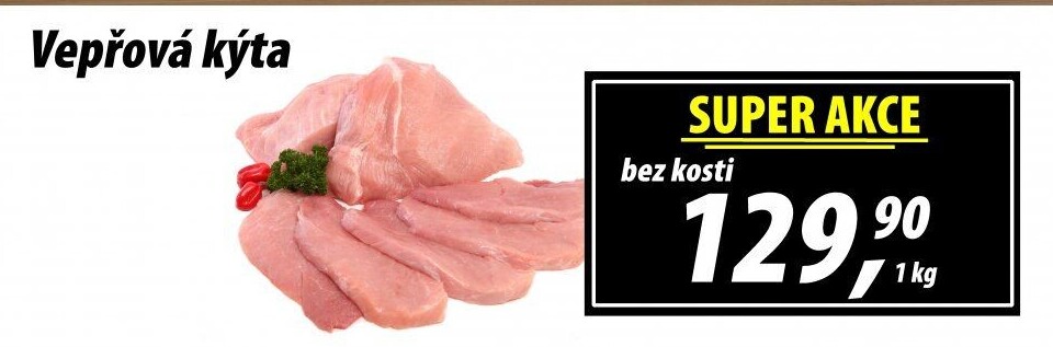 Vepřová kýta bez kosti