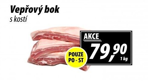 Vepřový bok s kostí