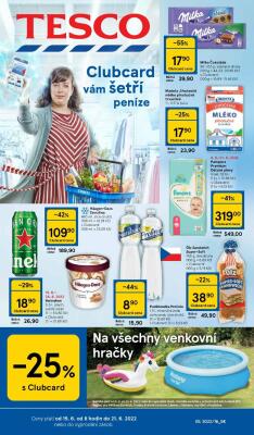 akční leták Tesco 15.6.2022-21.6.2022