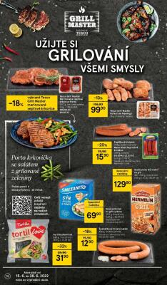 akční leták Tesco 15.6.2022-21.6.2022