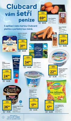 akční leták Tesco 15.6.2022-21.6.2022