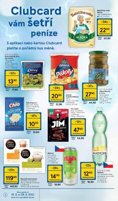 akční leták Tesco 15.6.2022-21.6.2022