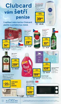 akční leták Tesco 15.6.2022-21.6.2022