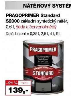 Barva na kov Standard Pragoprimer