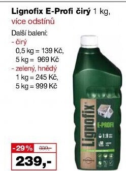 Ochrana dřeva Lignofix E-Profi Stachema