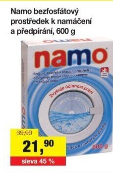 Prací prášek Namo