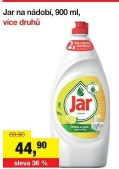 Prostředek na nádobí Jar