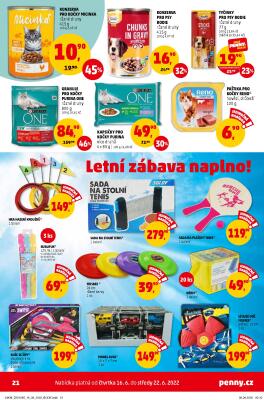 akční leták Penny Market 16.6.2022-22.6.2022