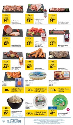 akční leták Tesco 15.6.2022-21.6.2022