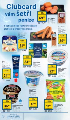 akční leták Tesco 15.6.2022-21.6.2022