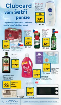 akční leták Tesco 15.6.2022-21.6.2022