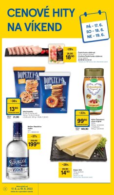 akční leták Tesco 15.6.2022-21.6.2022