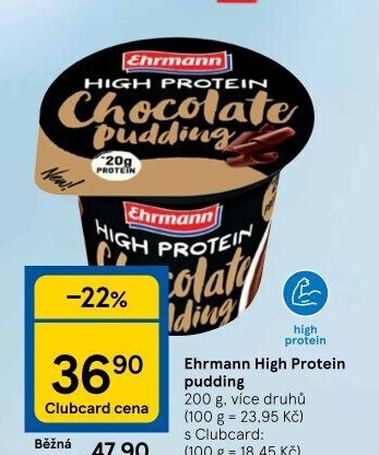 Dezert pudink High protein Ehrmann