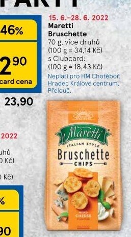 Krekry Maretti Bruschette