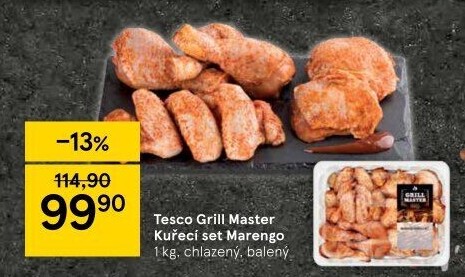 Kuřecí grilovací set Marengo Grill Master Tesco