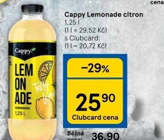 Limonáda Cappy