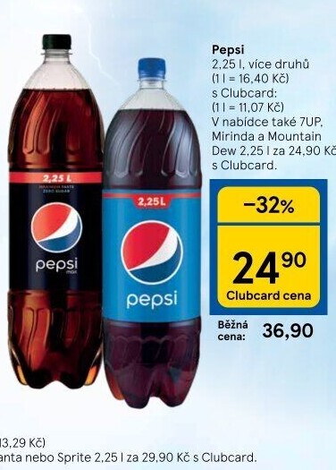 Limonáda Pepsi