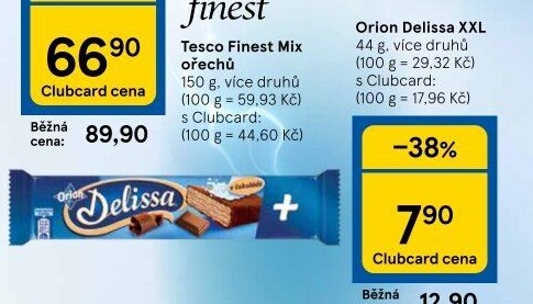 Oplatky celomáčené Delissa Orion