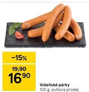 Párky vídeňské