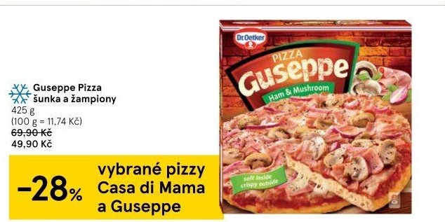 Pizza mražená Guseppe Dr. Oetker