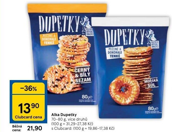 Preclíky Dupetky Alka