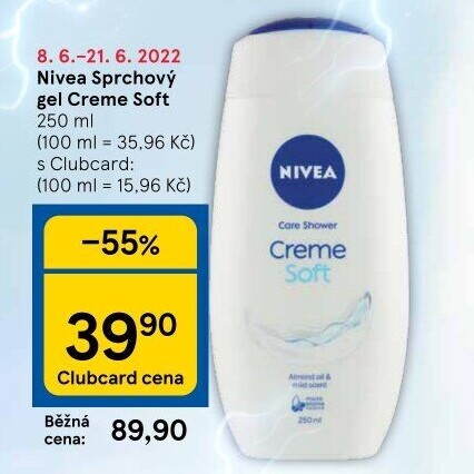 Sprchový gel krémový Nivea