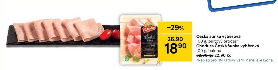 Šunka česká výběrová