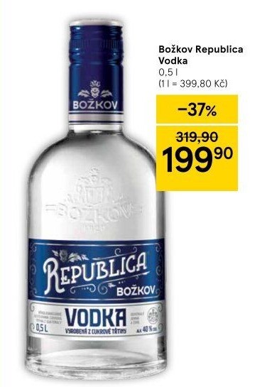 Vodka Republica Božkov