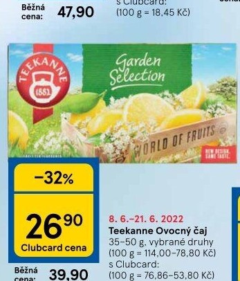 Čaj ovocný World of Fruits Teekanne