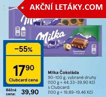 Čokoláda Milka