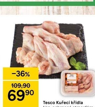 Kuřecí křídla Tesco