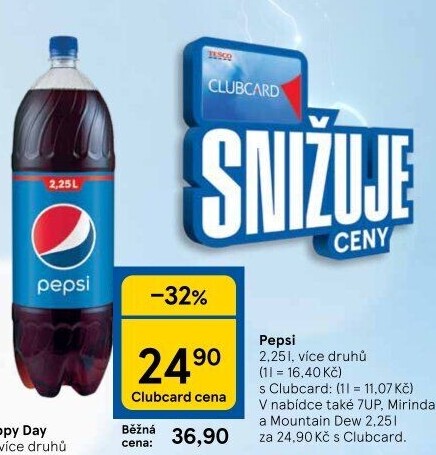 Limonáda Pepsi