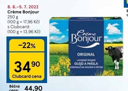 Margarín Créme Bonjour Rama