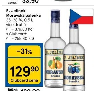 Pálenky Moravská řada Rudolf Jelínek