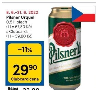 Pivo Pilsner Urquell