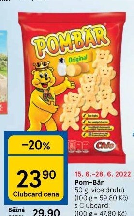 Snack PomBär Chio