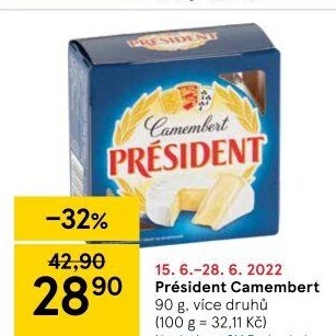 Sýr Camembert Président