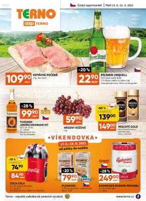 akční leták COOP 15.6.2022-21.6.2022